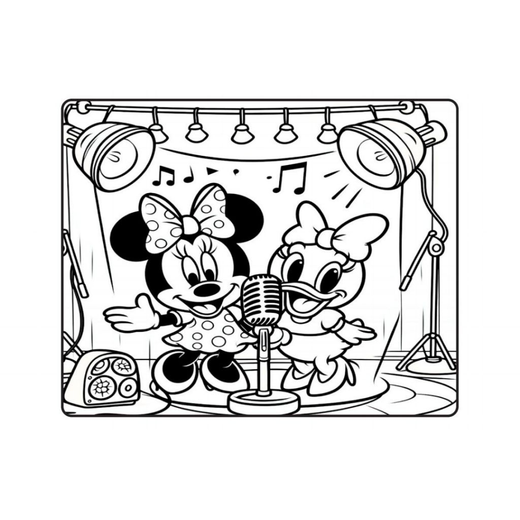 

Gambar Mewarnai Tema Minnie & Daisy 20 Lembar Ukuran A4