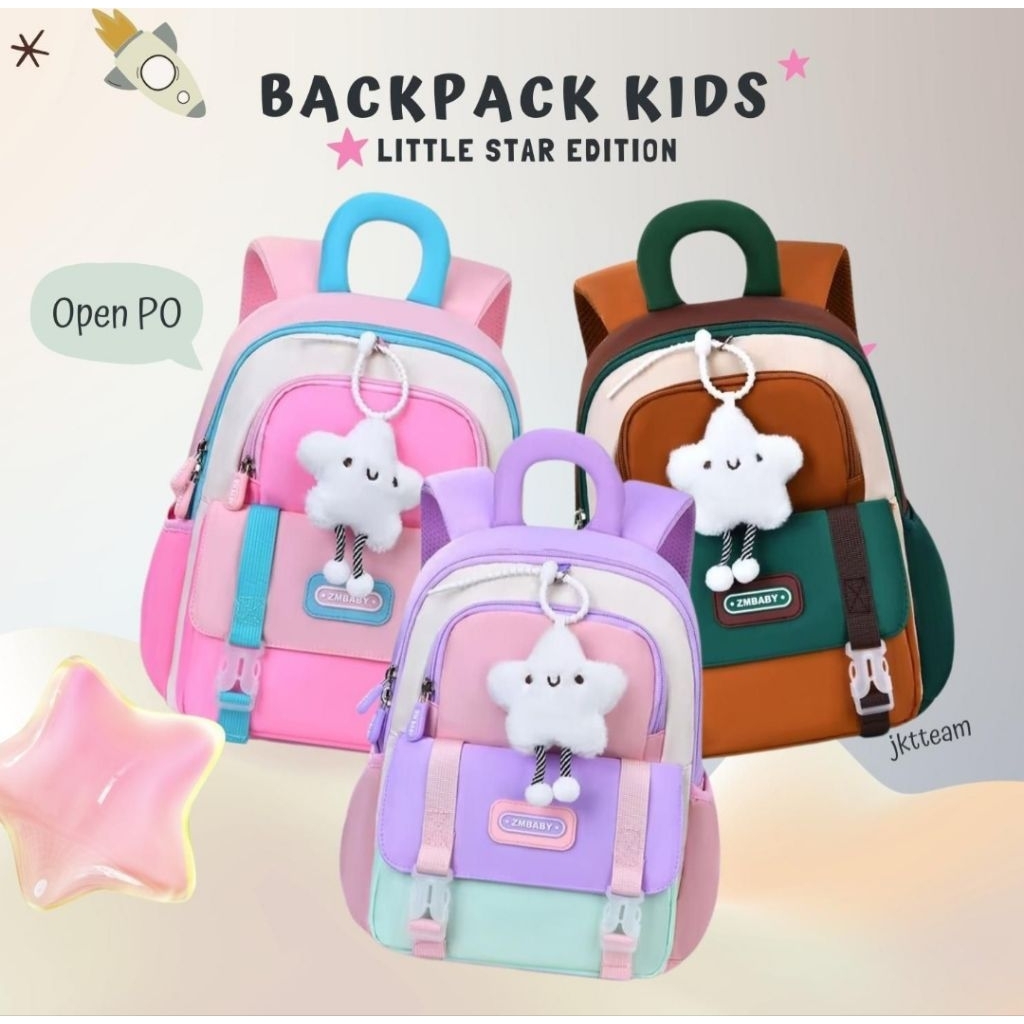 Backpack / Ransel Kids ZM Baby 3 ukuran | Tas Anak Zm Baby