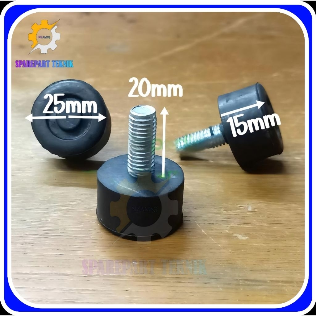 karet kaki Adjuster stabil-kaki meja