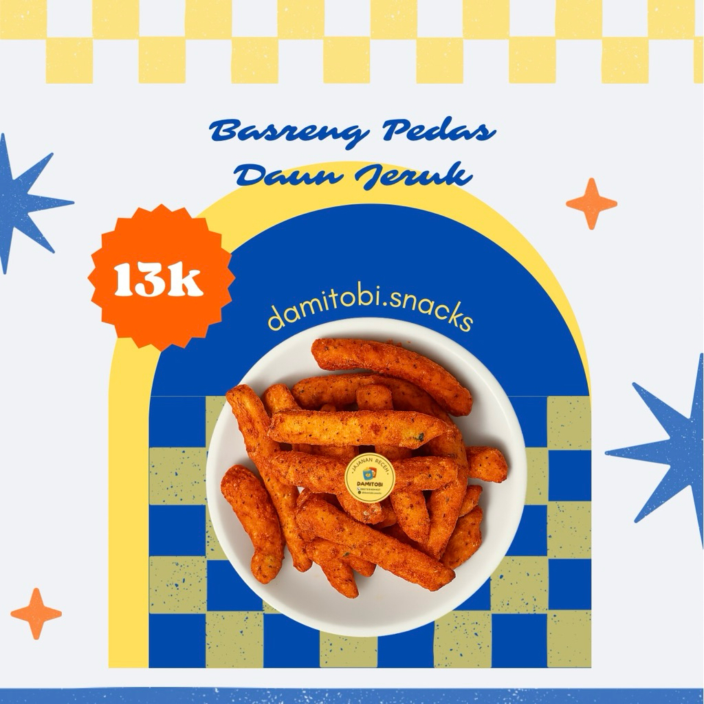 

Basreng Pedas Daun Jeruk