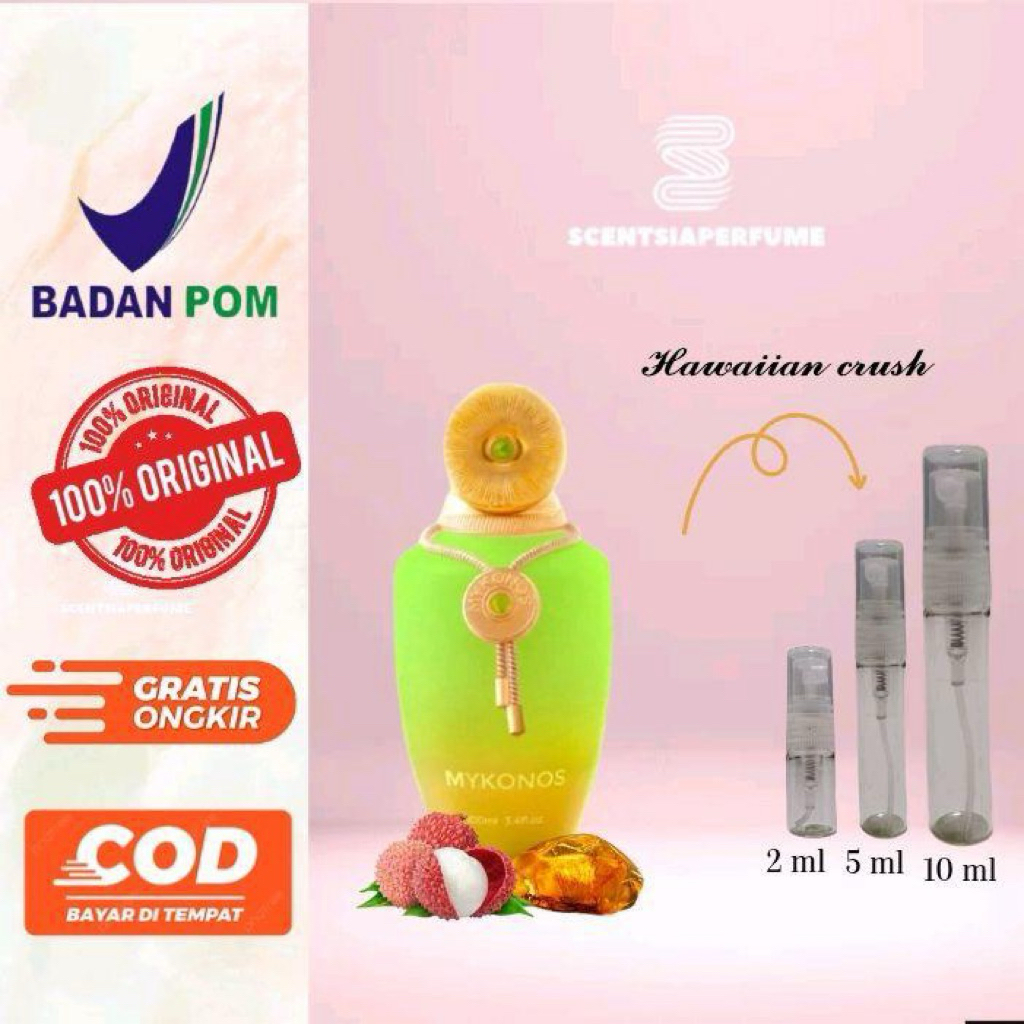 Decant parfum Mykonos hawaiian crush