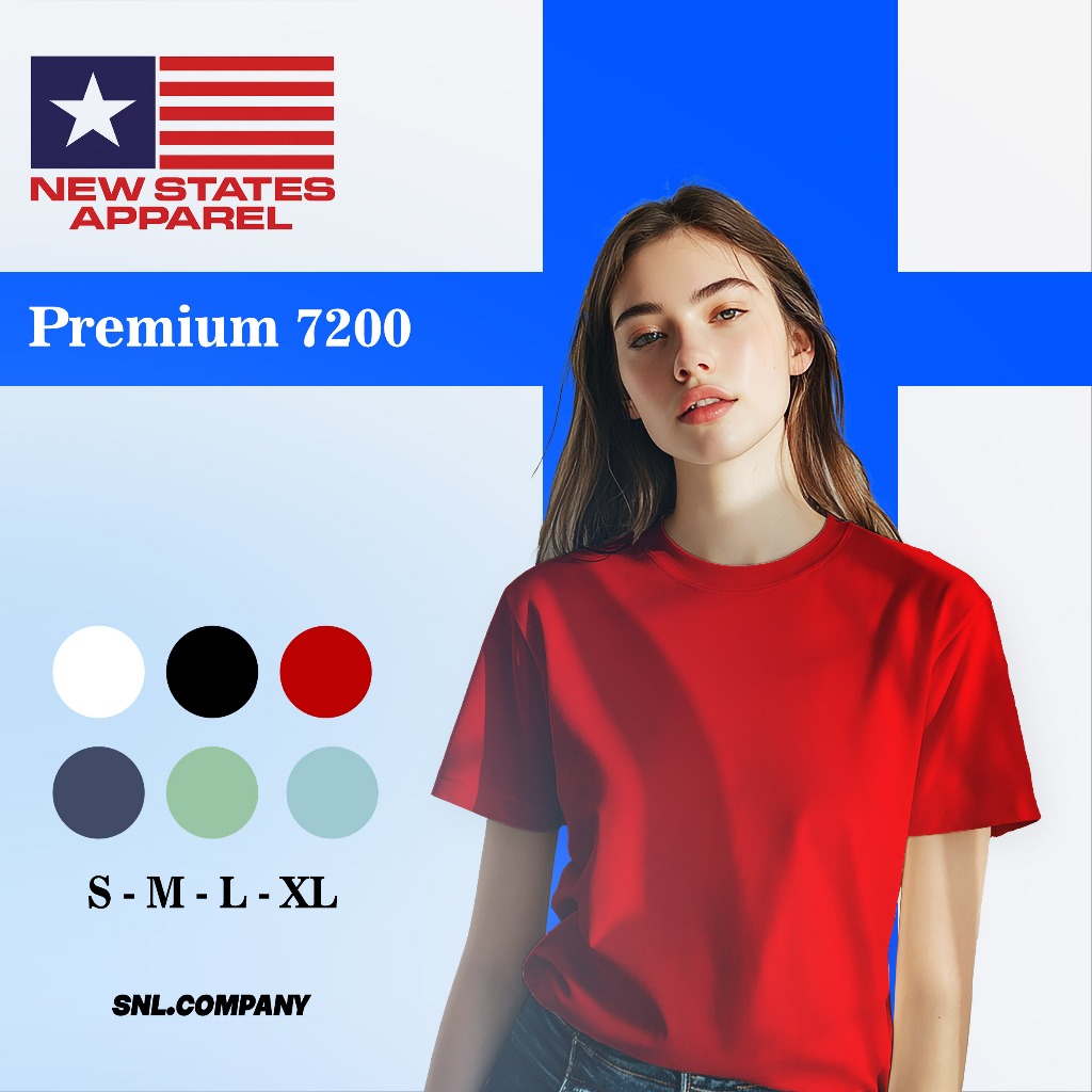 NSA - New States Apparel Premium 7200 - Premium Quality