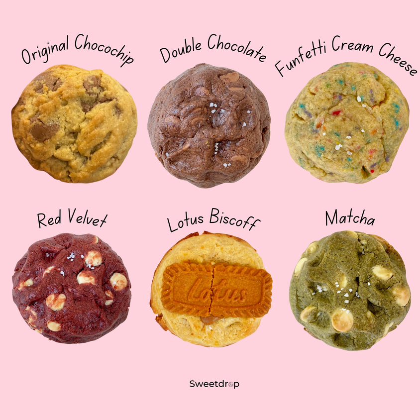 

Large Soft Cookies with Callebaut