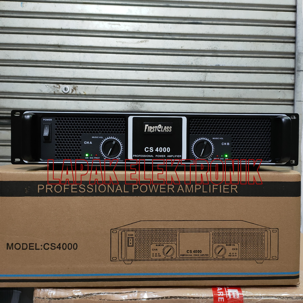 Power Amplifier Firstclass CS 4000 | FC CS4000 Original | LAPAK ELEKTRONIK