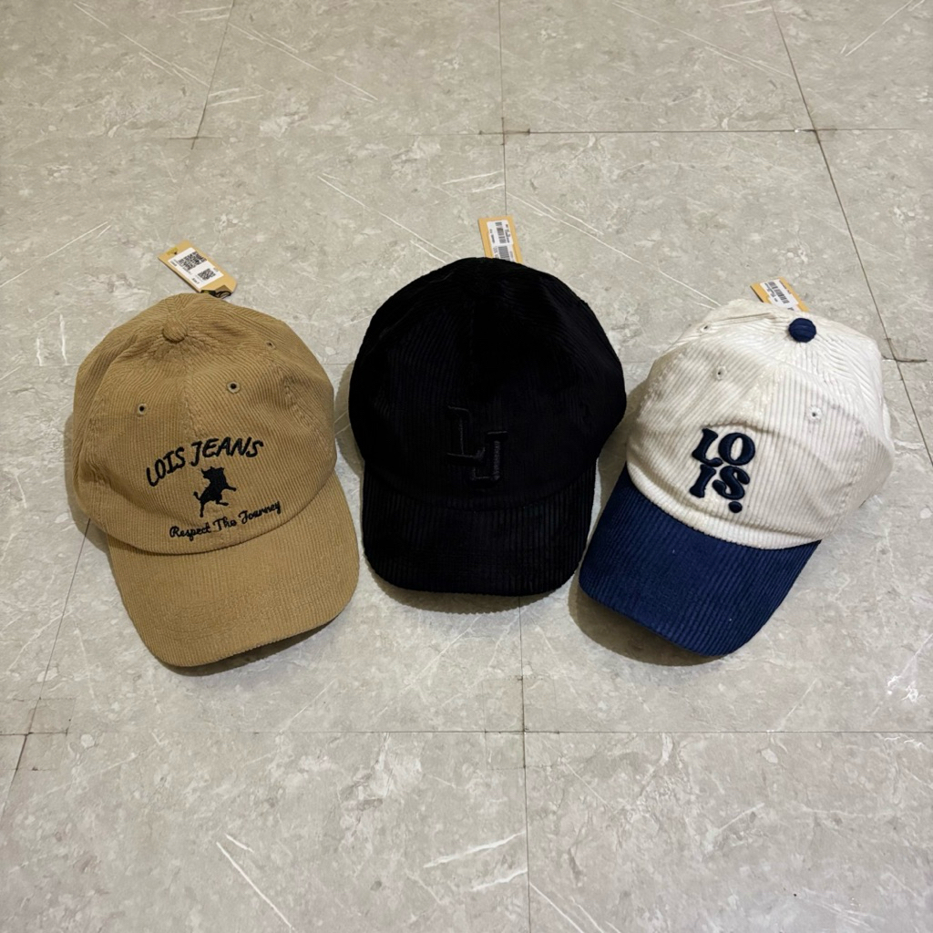 Topi Lois Pria Original Corduroy