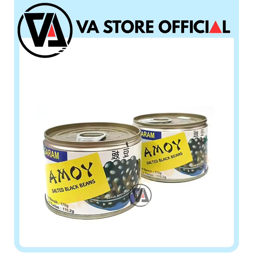 

AMOY SALTED BLACK BEANS 170gr / TAUSI KALENG