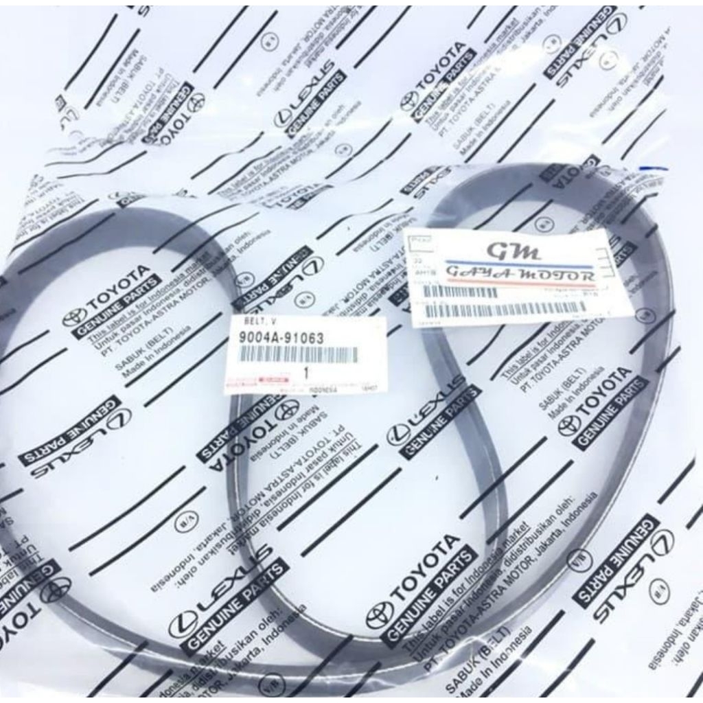 Fan belt/tali kipas AGYA AYLA