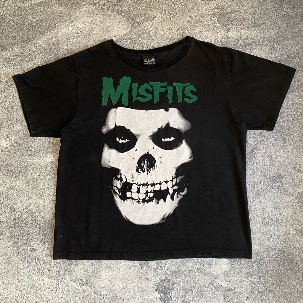 kaos band vintage misfits