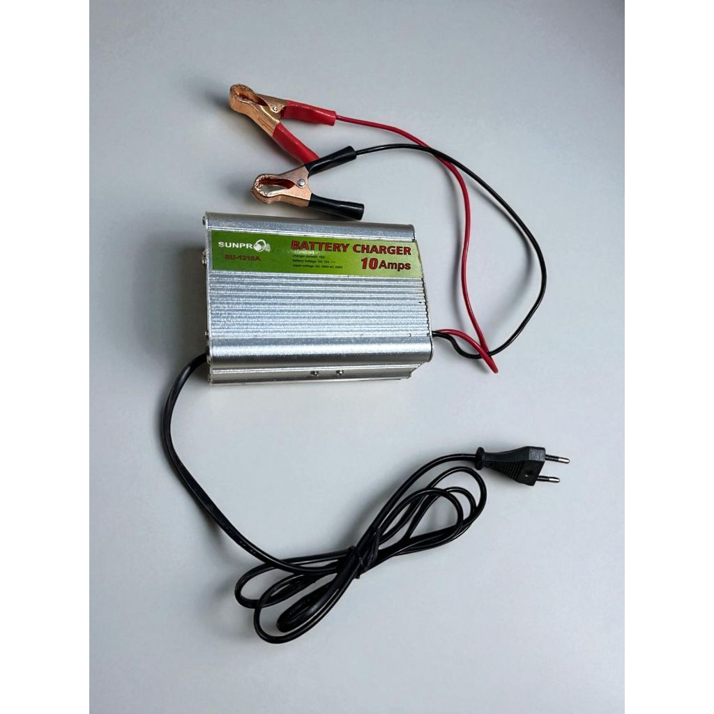 BATERAI CHARGER 10A DC 12V / CHARGER AKI 12v 10aH