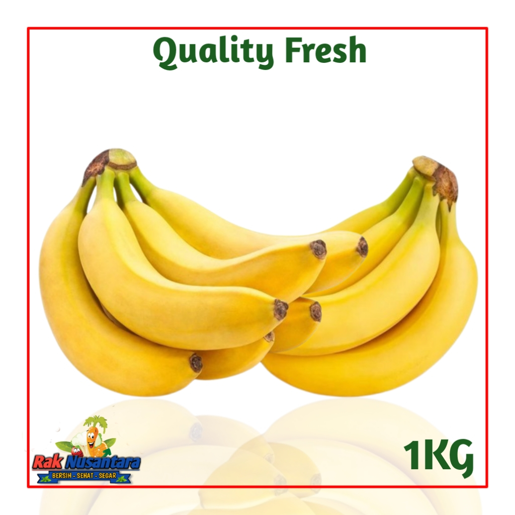 

Pisang cavendish 1kg segar dikirim mentah