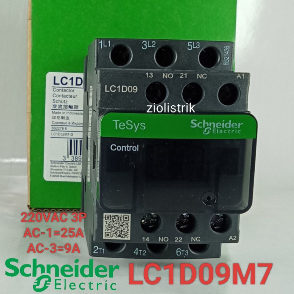 Contactor kontaktor LC1D09M7/LC1D09Q7/LC1D09F7/LC1D09E7/LC1D09D7/LC1D09B7 3poles original