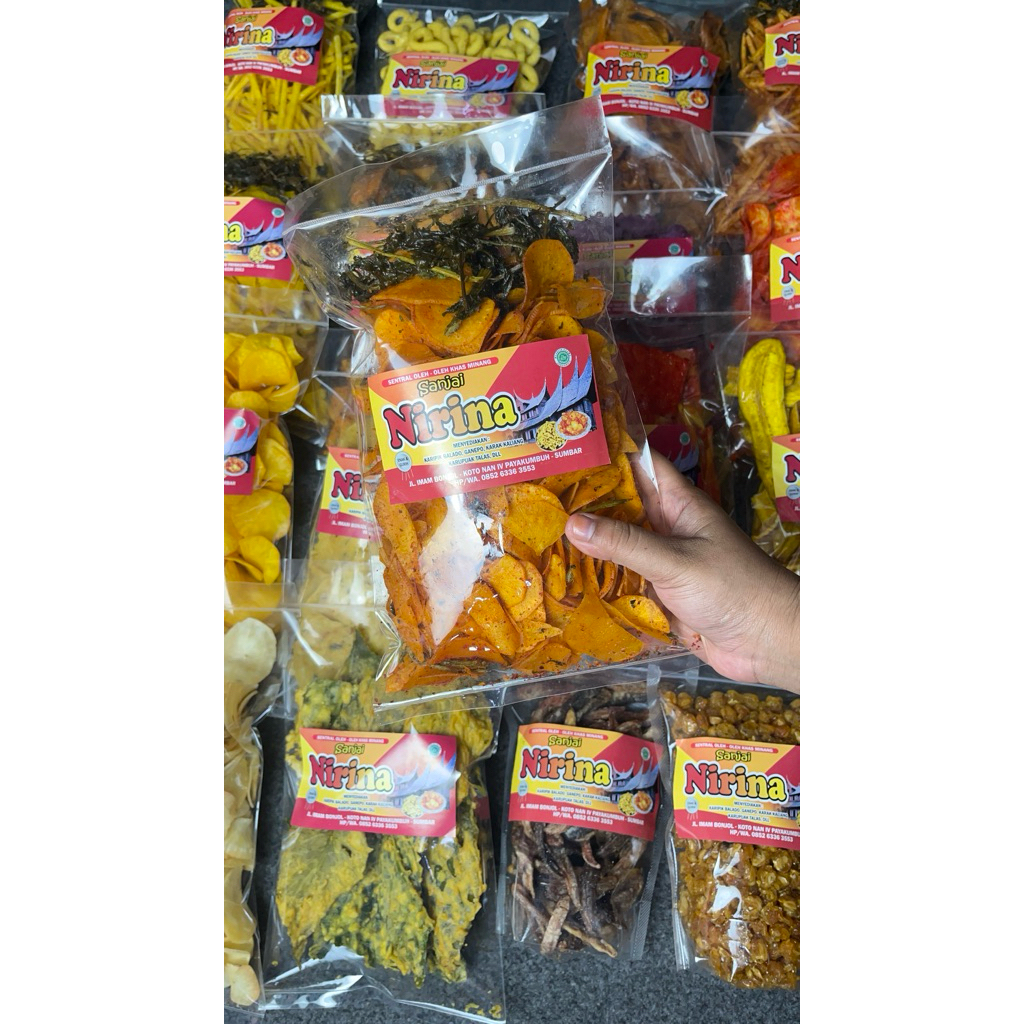 

KERIPIK PEDAS/KERUPUK SATE(250gr)-SANJAI NIRINA PAYAKUMBUH