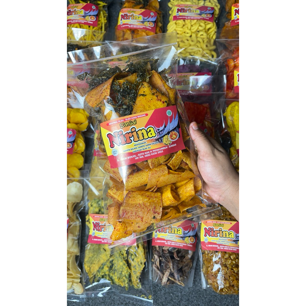 

KERUPUK TALAS PEDAS (250gr) "Best Seller"-SANJAI NIRINA PAYAKUMBUH