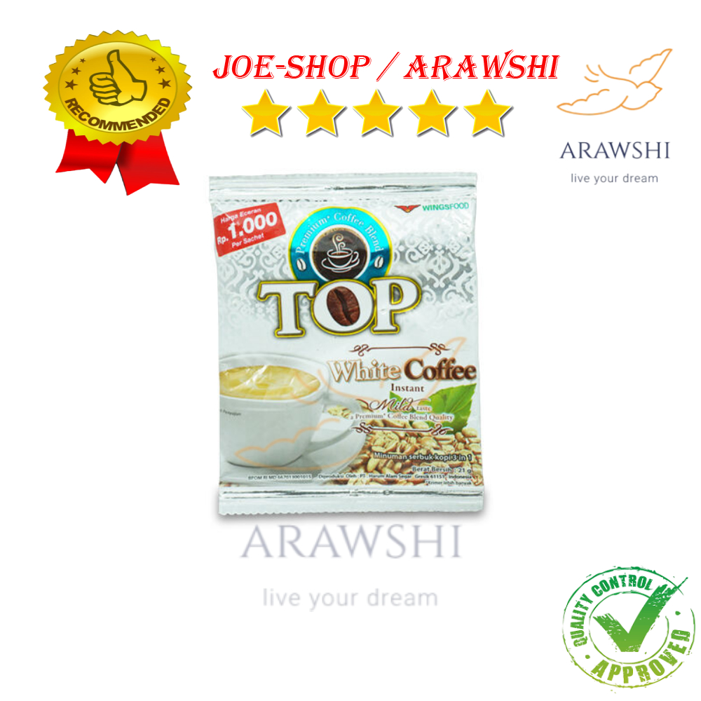 

Kopi Instan TOP Coffee White Coffee Sachet 21g