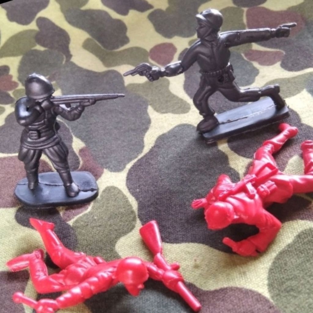 Figure Tentara Rusia Tentara Plastik Jadul Russia MinifiguresTentara RussiaTinggi 5,5 cmbahan plasti