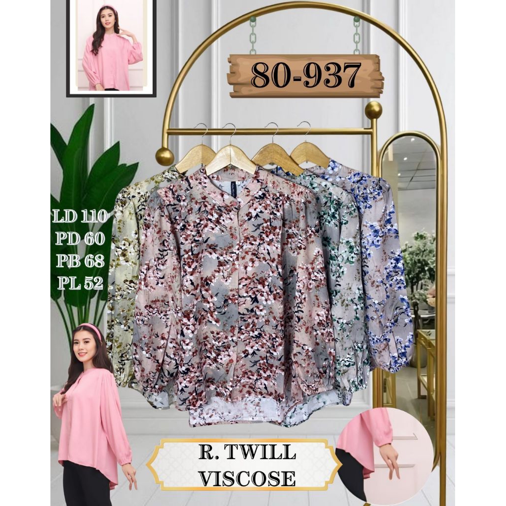 Baju Kaos Model Tunik Wanita Oversize Allsize 120 CM Gambar Bunga Bunga