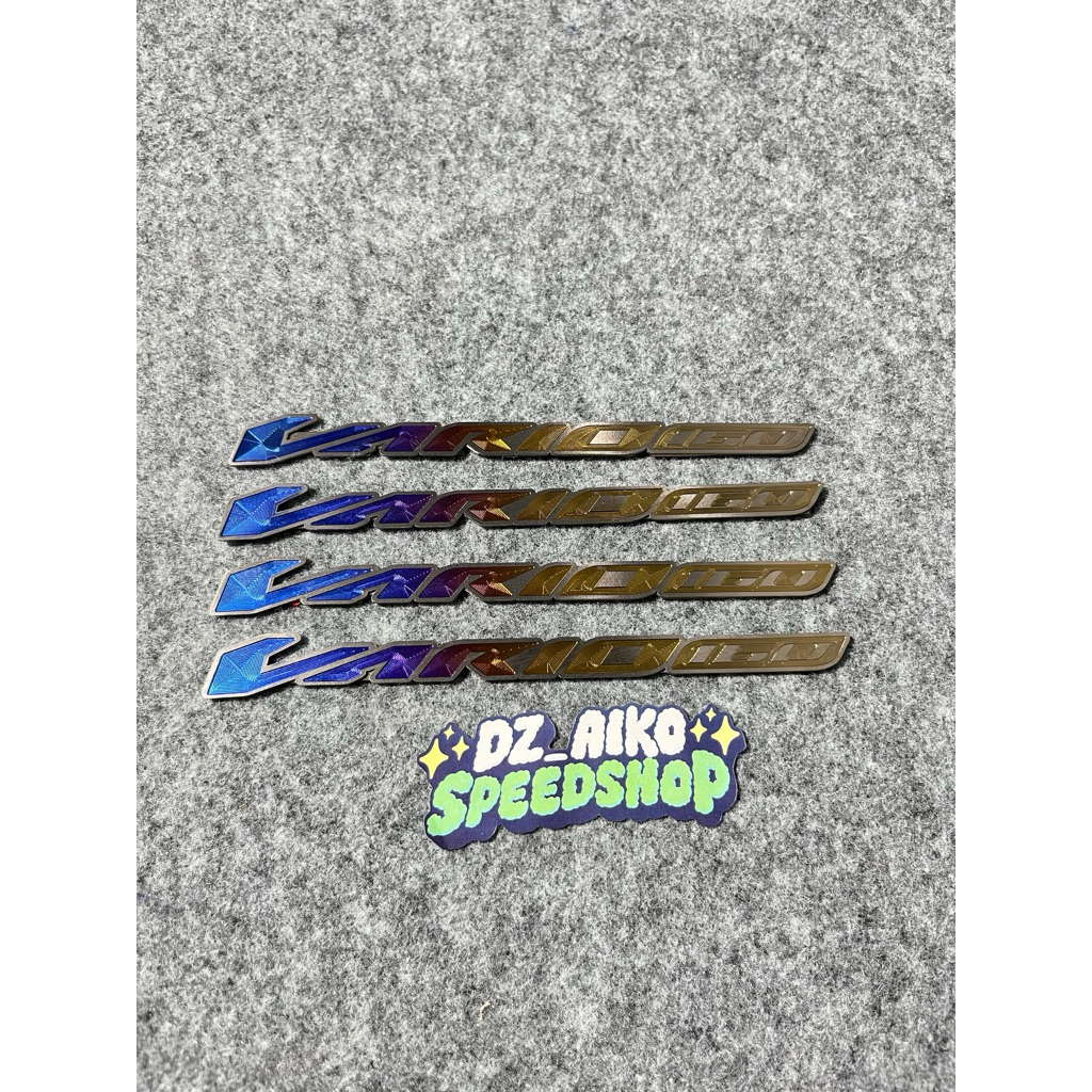 Emblem Titanium Vario 160 Original Vietnam