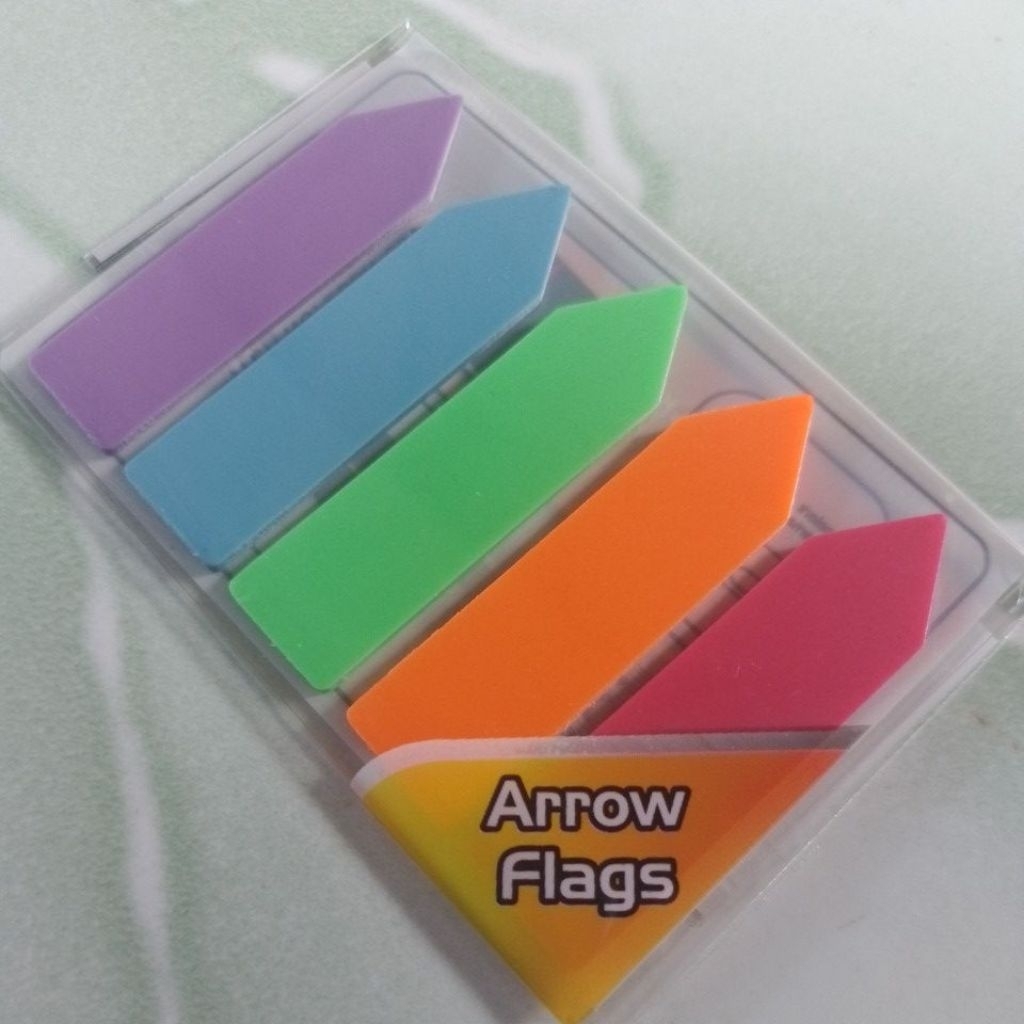 

Sticky Note/Stiker Pembatas Buku Panah 5 Warna