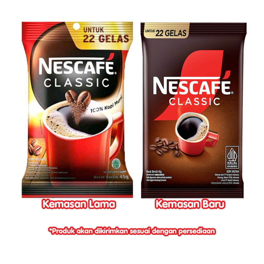 

NESCAFE KOPI KLASIK BUBUK BAG 45g
