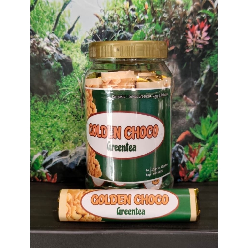 

GOLDEN CHOCO GREENTEA TOPLES
