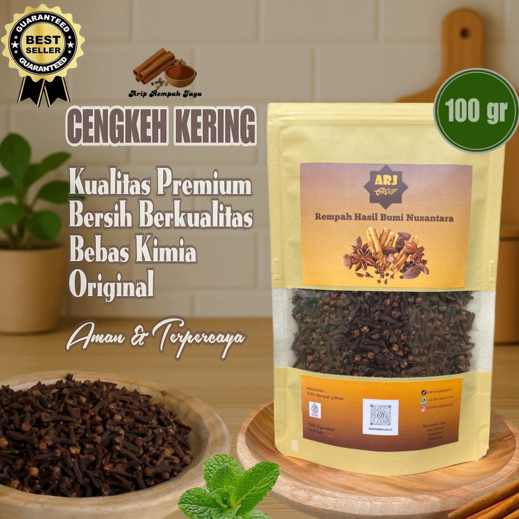 

Cengkeh Rempah 100 gram Kualitas Premium