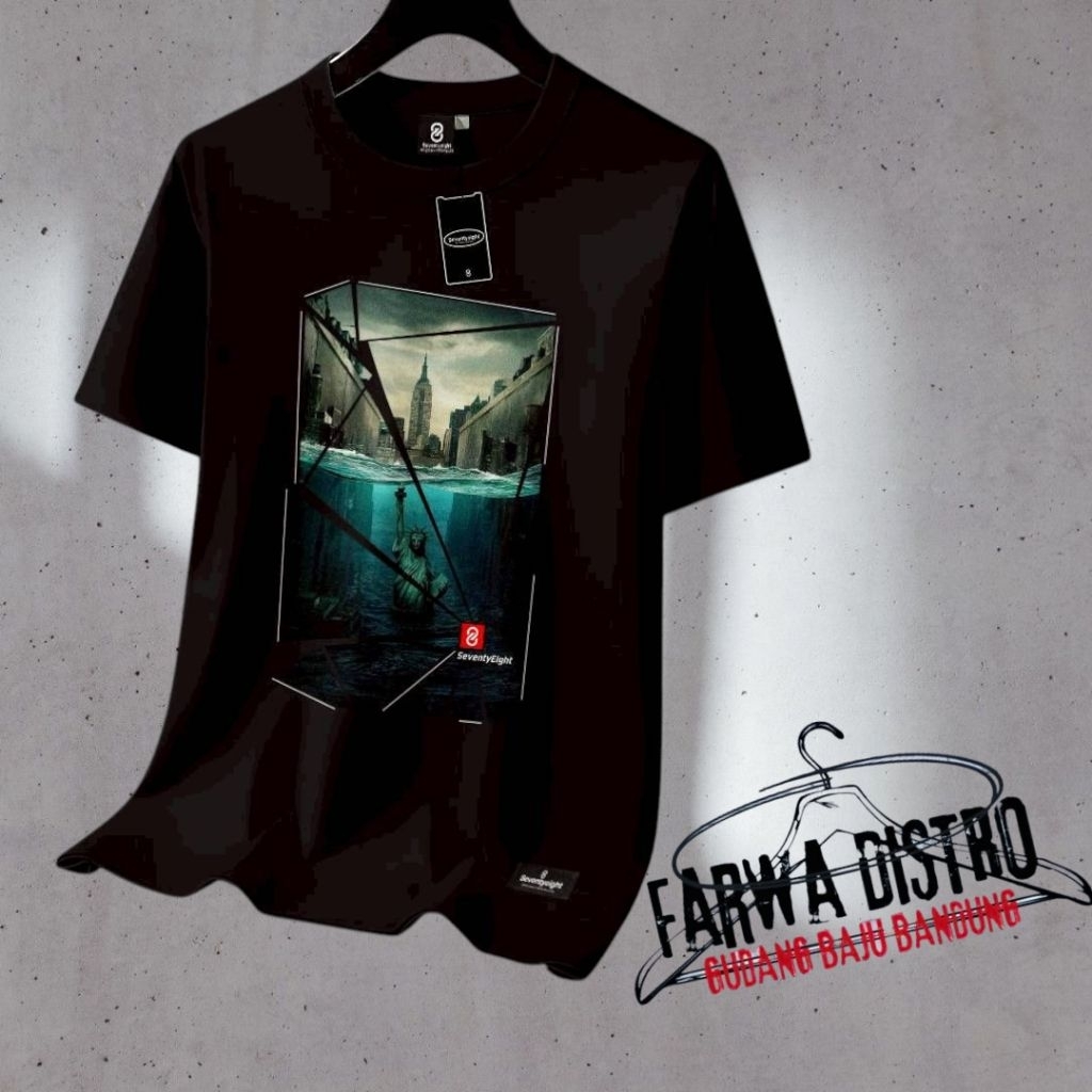 GUDANG KAOS BANDUNG/SEVENTY EIGHT/ORIGINAL 100%/PREMIUM