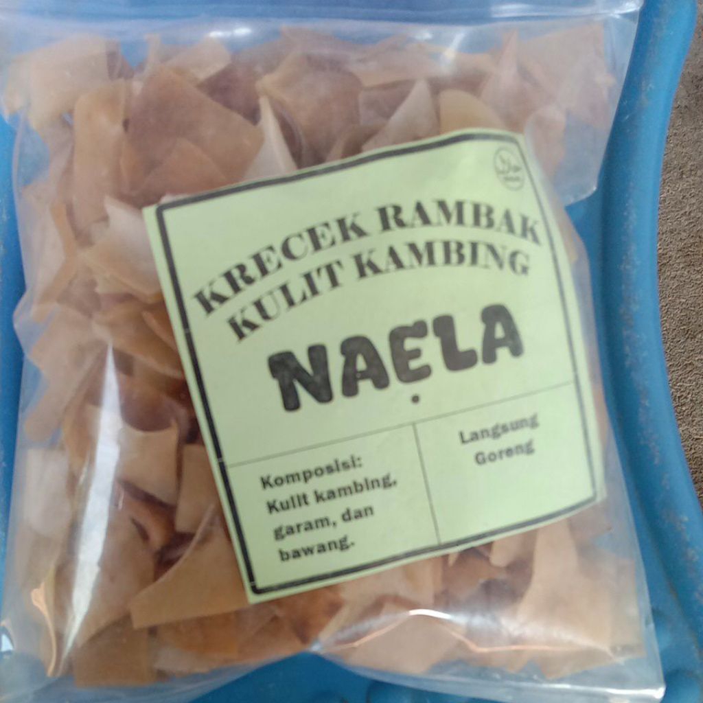 

krecek rambak kulit kambing 225 gr