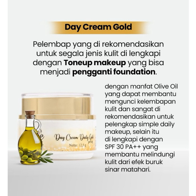 DAY CREAM GOLD GBEE GLOW BEAUTY