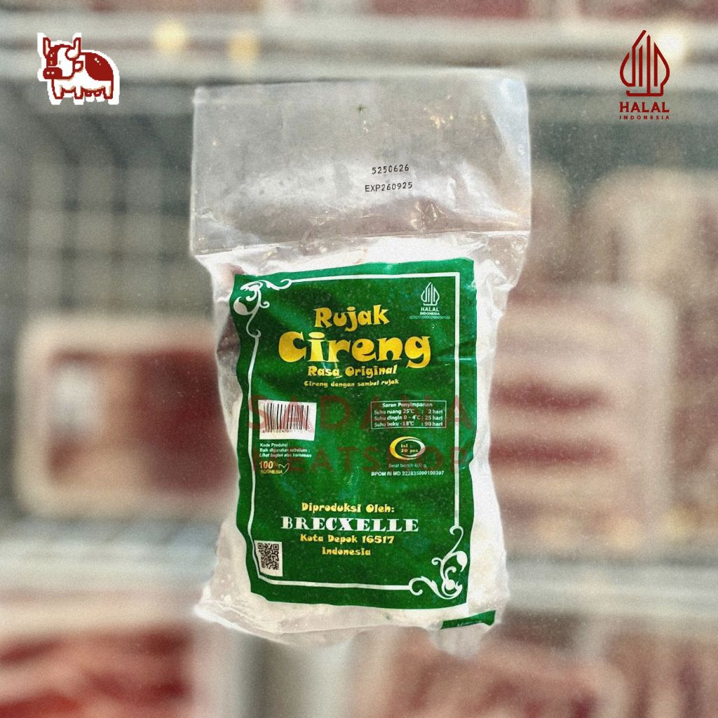 

BRECXELLE Rujak Cireng isi 20 – Camilan Gurih Isi Bumbu Rujak Pedas Manis