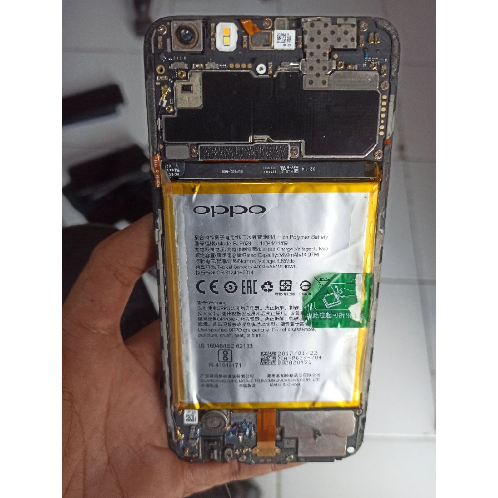 MESIN OPPO F3 PLUS NORMAL TESTED