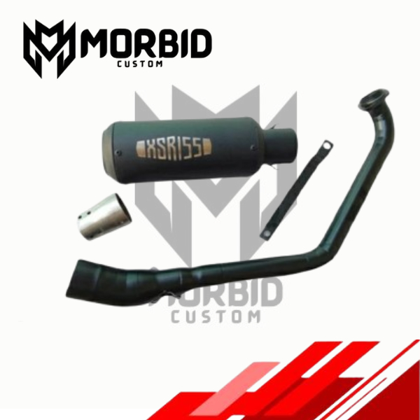 knalpot underbely yamaha xsr 155 - knalpot kolong xsr 155 fullsistem