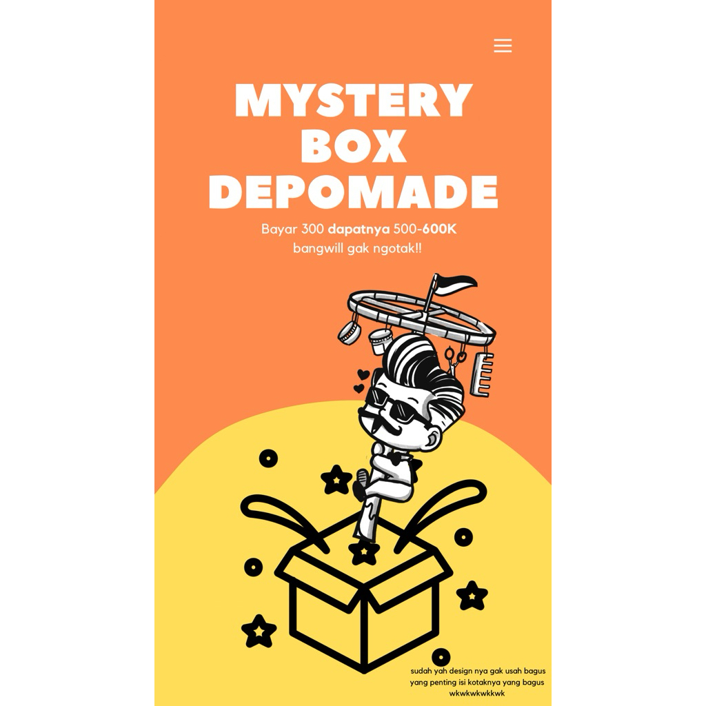 

mystery box depomade