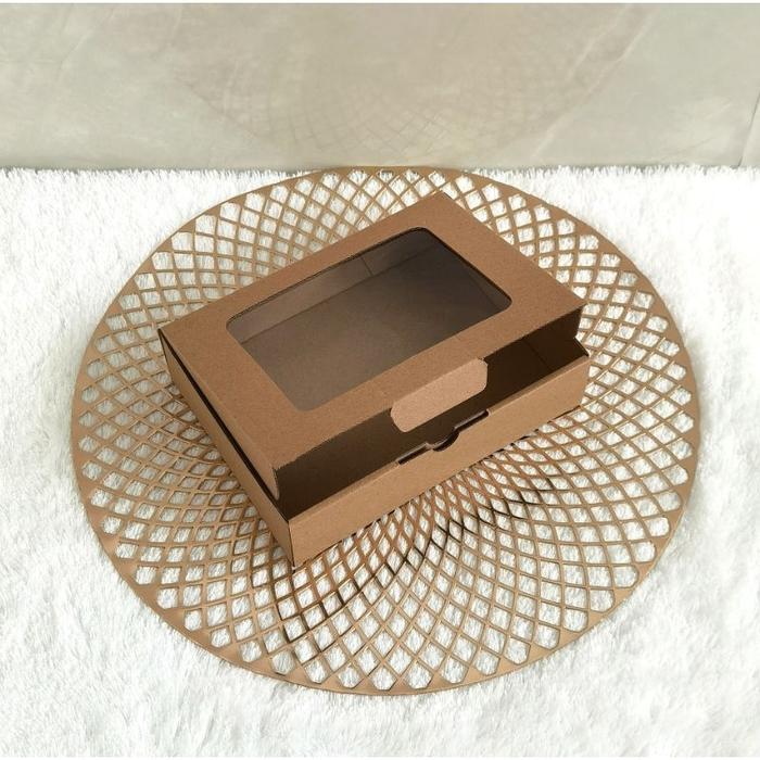 

(10 Pcs)Kotak Mika Puding 20x15x5cm Box Lapis Legit Dus Hampers Souvenir Packaging