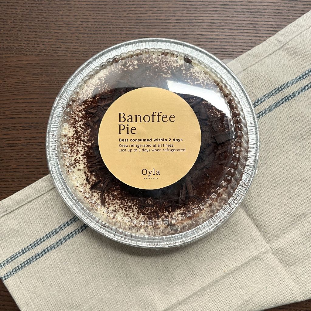 

Oyla Banoffee (Banana Toffee) Pie