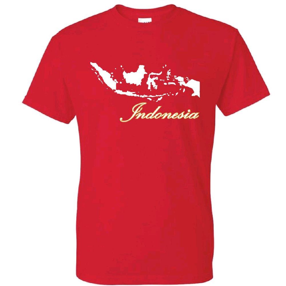 Kaos peta indonesia / tshirt indonesia
