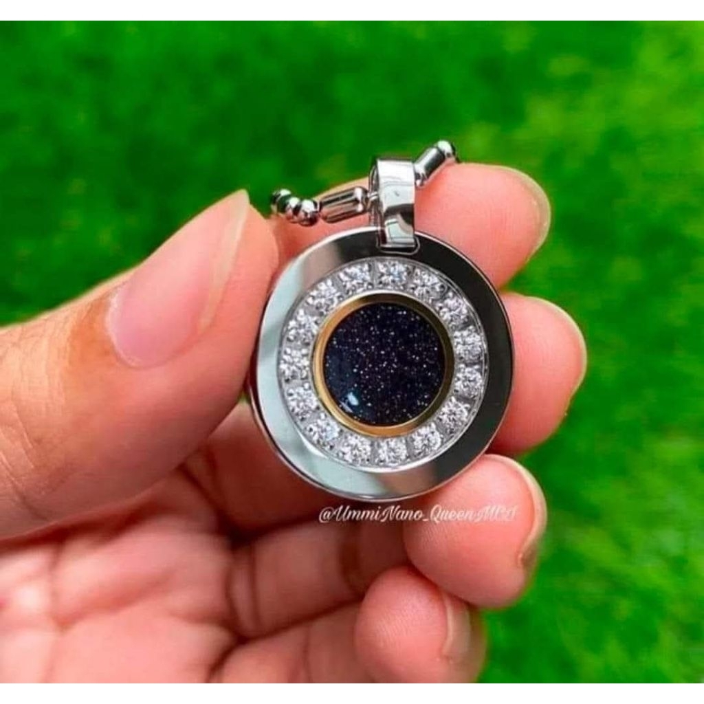 Kalung midnight silver original mci segel