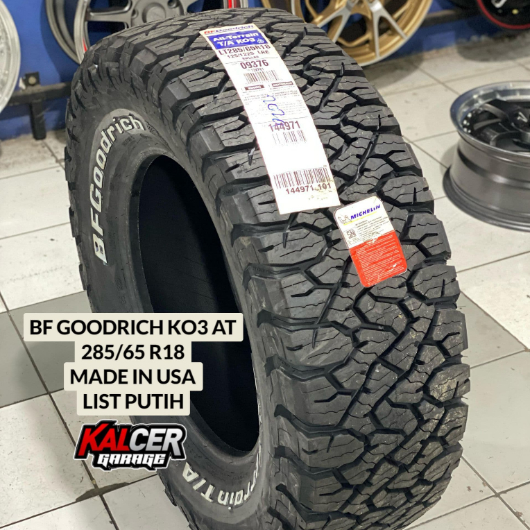 Ban Bf Goodrich KO3 AT Ukuran 285 65 R18 Untuk Land Cruiser Fortuner Jeep Wrangler