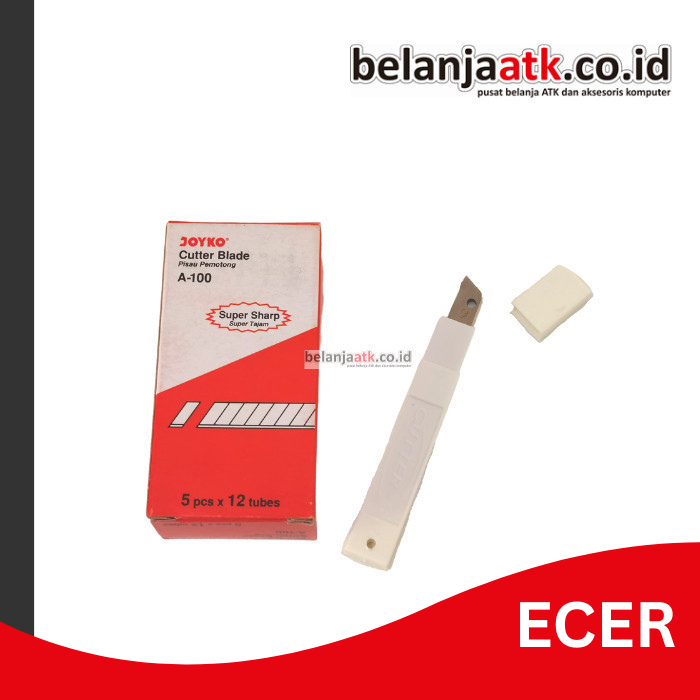 

[ECER] Isi Cutter Kecil Joyko A-100 0.4 mm (Refill Pisau Kater)