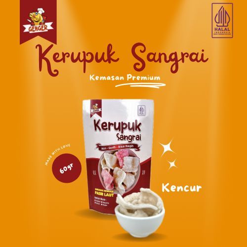 

HG Gehger Kerupuk Sangrai Rasa Kencur Premium – Cemilan Tanpa Minyak, Renyah Gurih Khas Nusantara