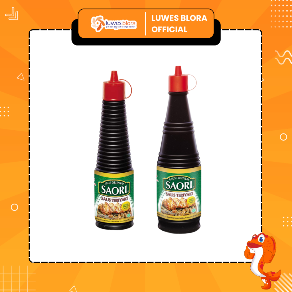 

Saori Saus Teriyaki 135ml & 275ml