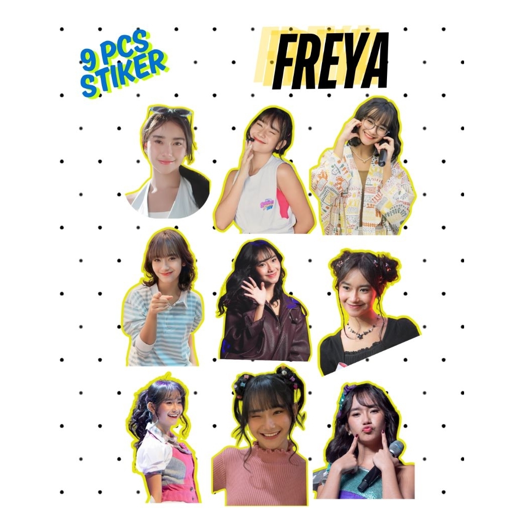 

Stiker JKT48 Member Inti FREYA Waterproof Vinyl Doff – Kualitas Premium