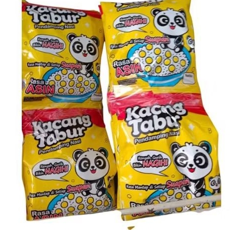 

Kacang tabur pengganti nasi renyah gurih bikin nagih rasa asin 1 renteng isi 10 bungkus