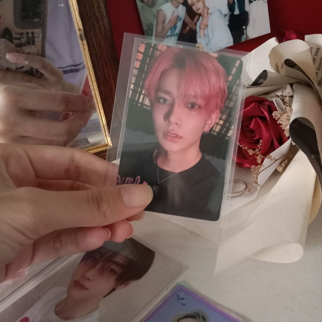 [Promo] Photocard Enhypen Official - Pc Heeseung Jake Sunghoon Sunoo Ni-ki Romance Untold