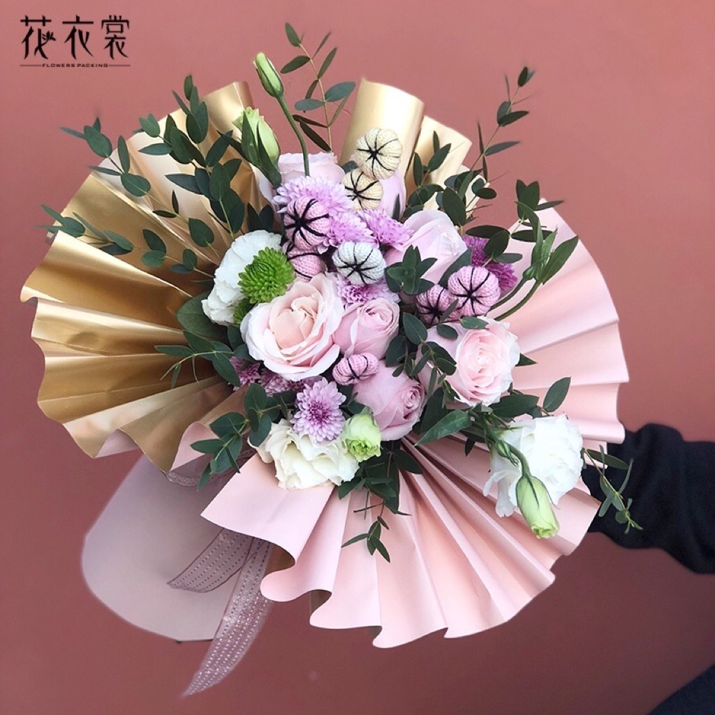 

[1PAK/20LEMBAR] JEE Kertas Buket Bunga / Flower Wrapping Paper Cellophane