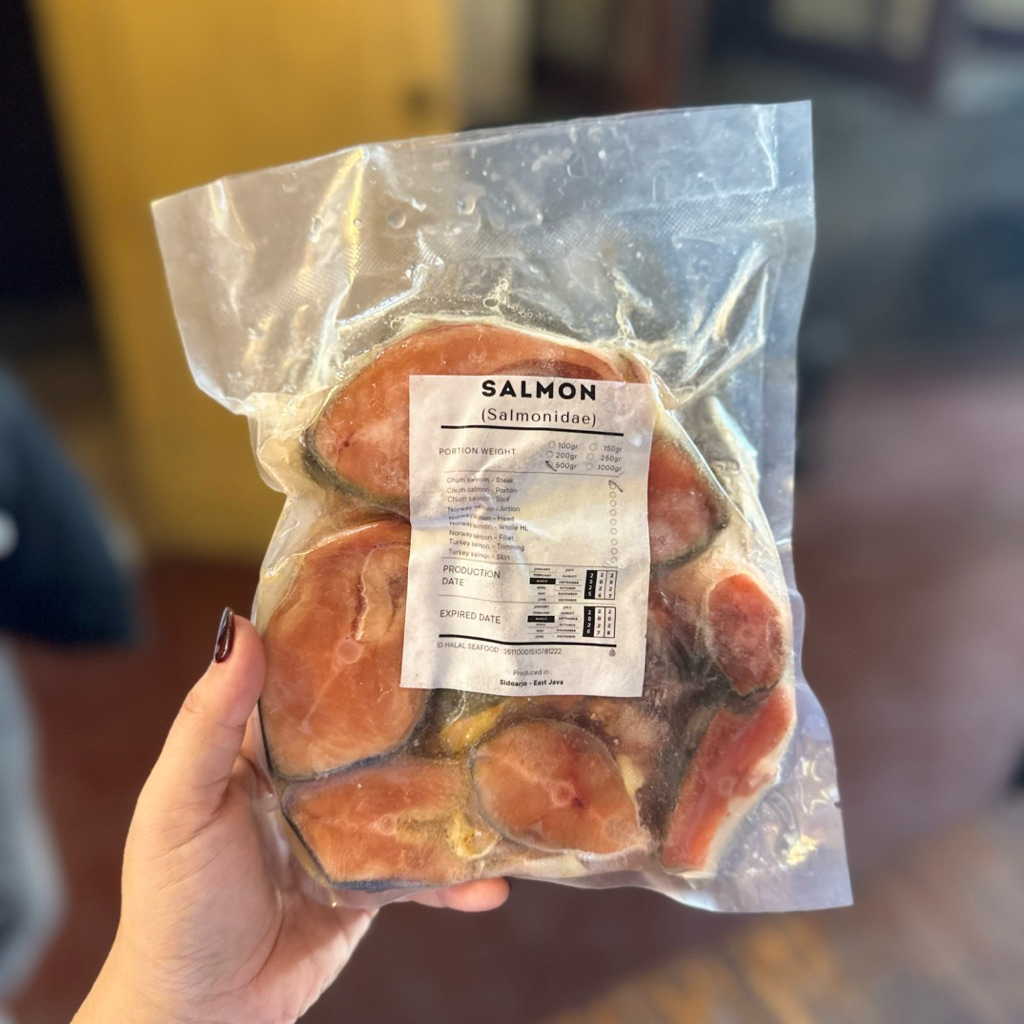 

Salmonidae Chum Steak / Salmon Steak Frozen Fish