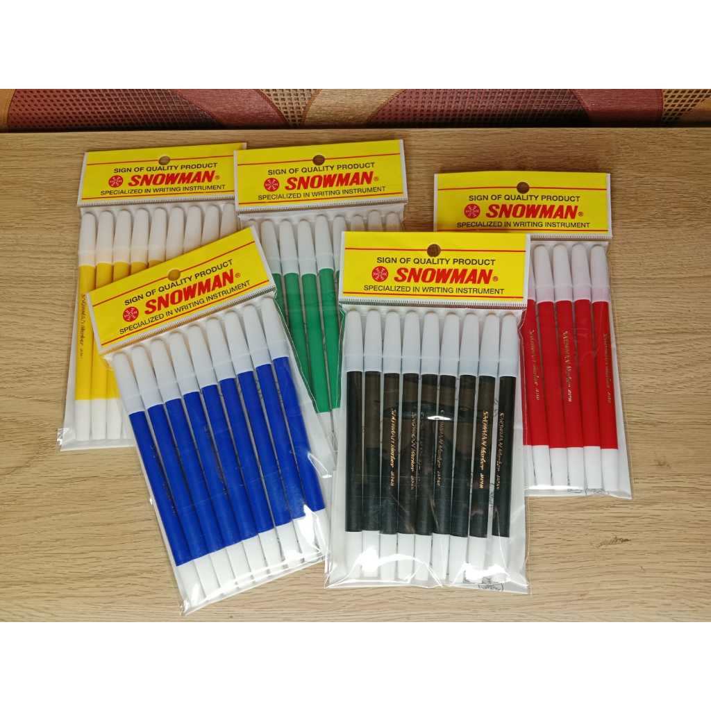 

SPIDOL WARNA WARNI SET/9 SNOWMAN