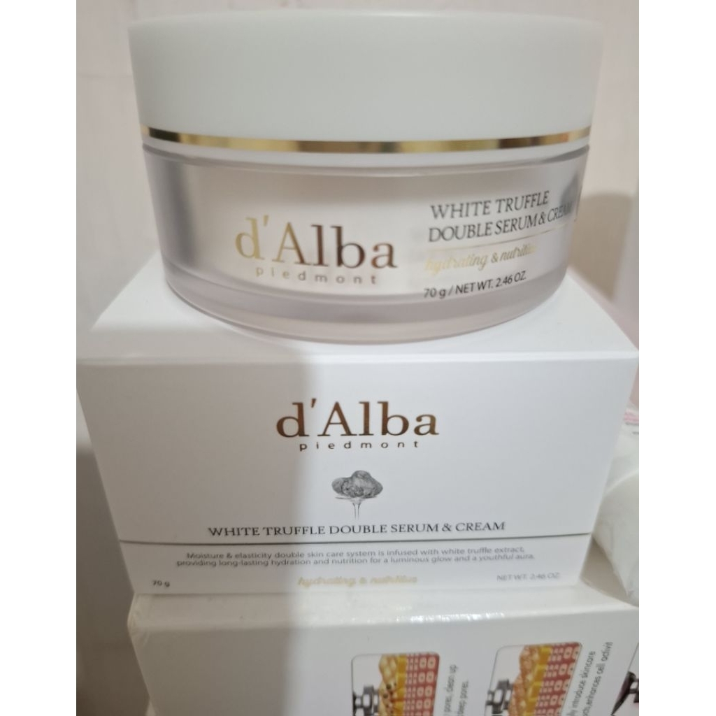 Preloved d'Alba White Truffle Double Serum & Cream