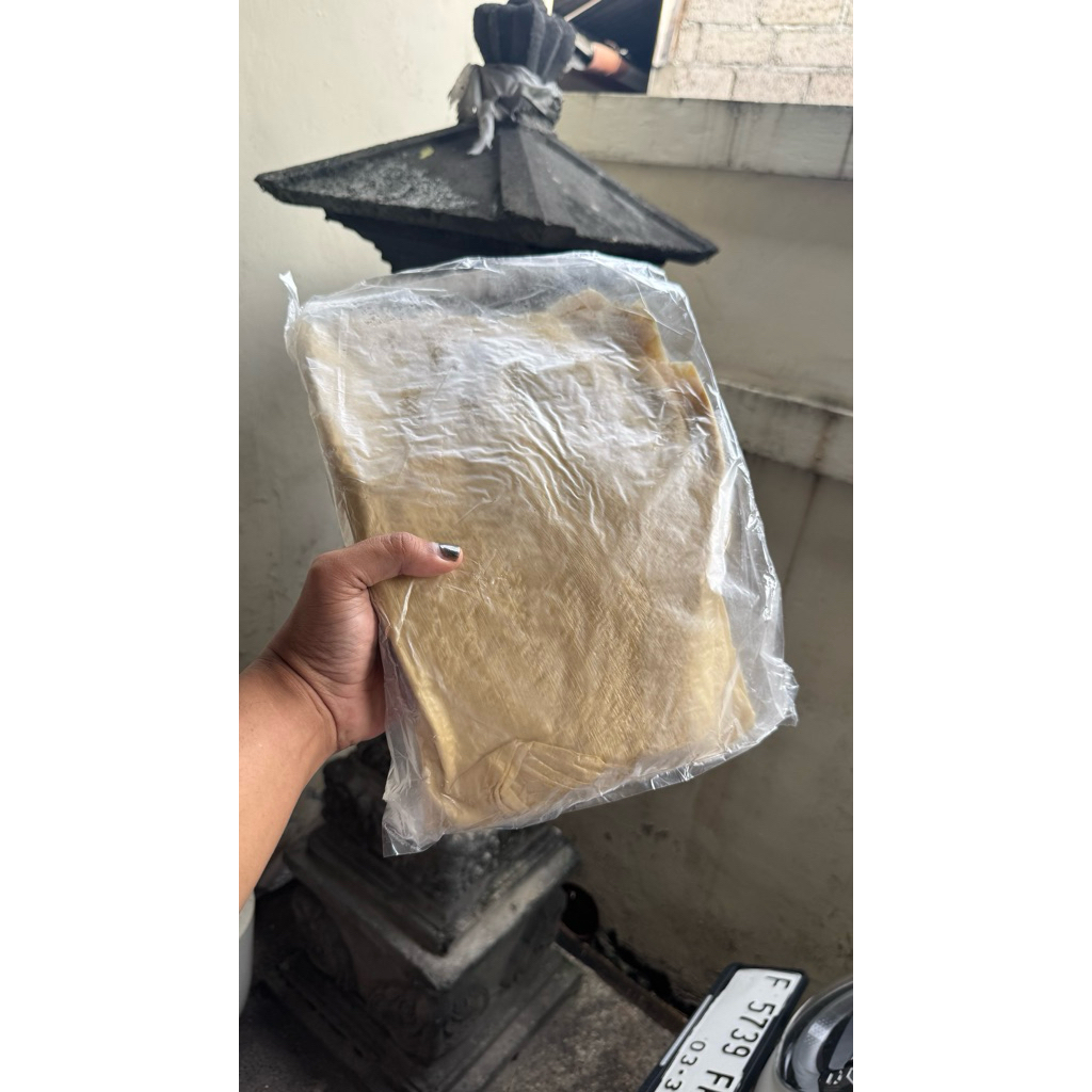 Kulit tahu tawar 1/2 lingkaran