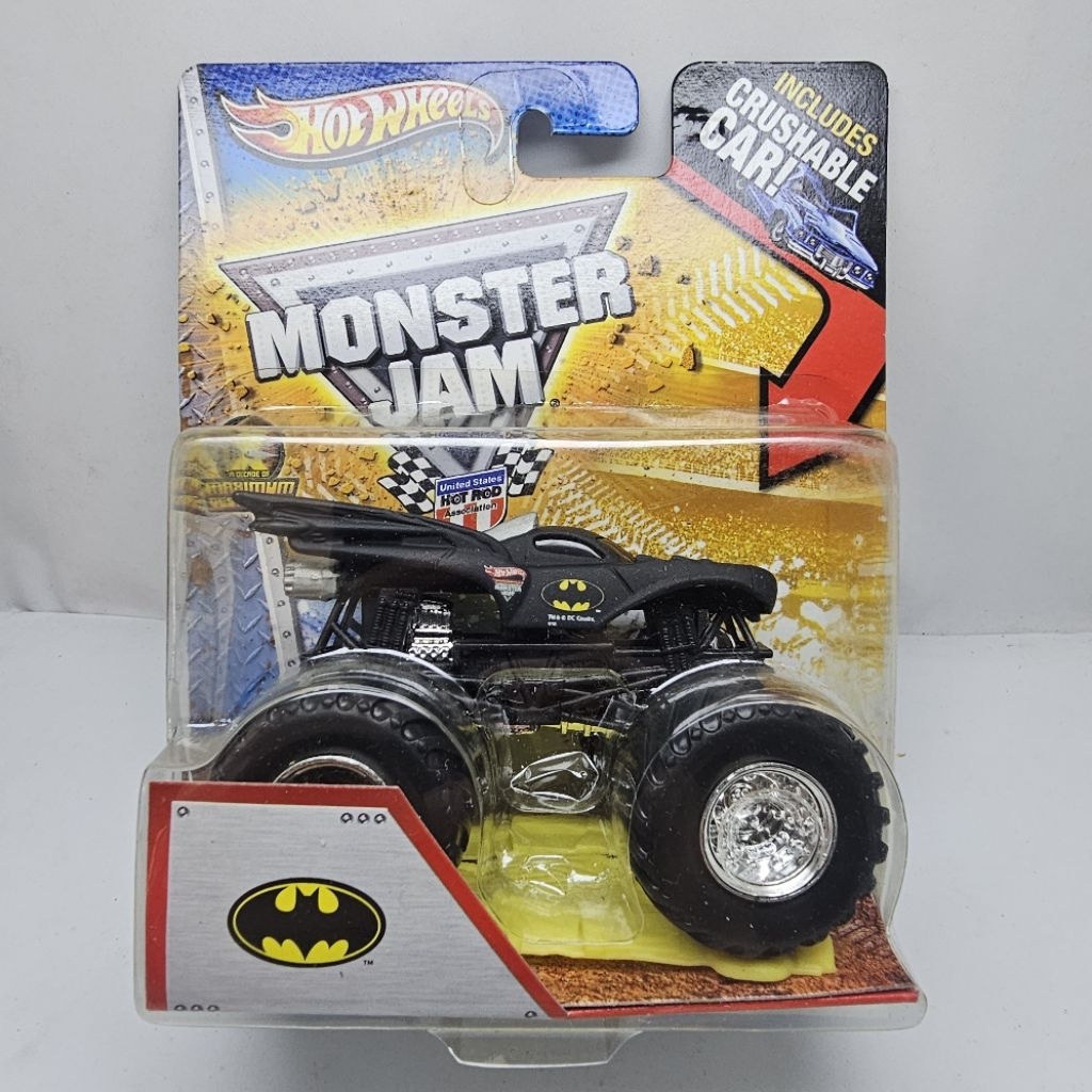 Hot wheels monster jam batmobile batman edisi thn 2012
