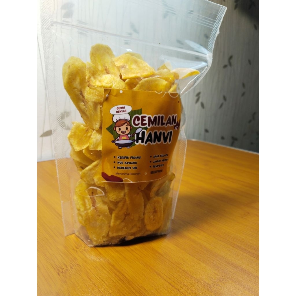 

keripik pisang asin gurih